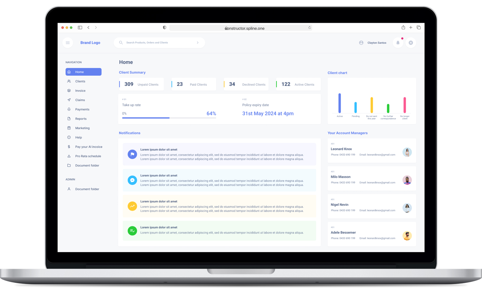 Revamping a SaaS Platform for a Financial Insurance Company